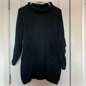 Black Turtleneck Tunic / Dress